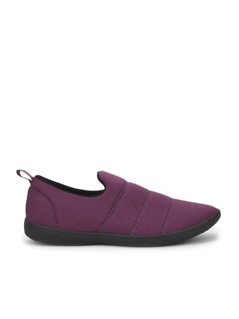 gliders by liberty women's purple walking shoes