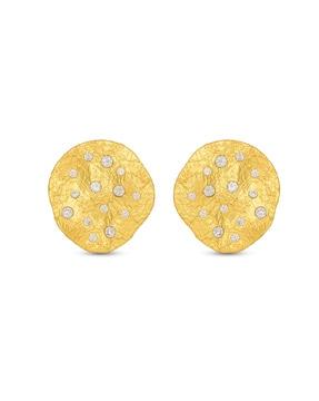 glint gold-plated stud earrings