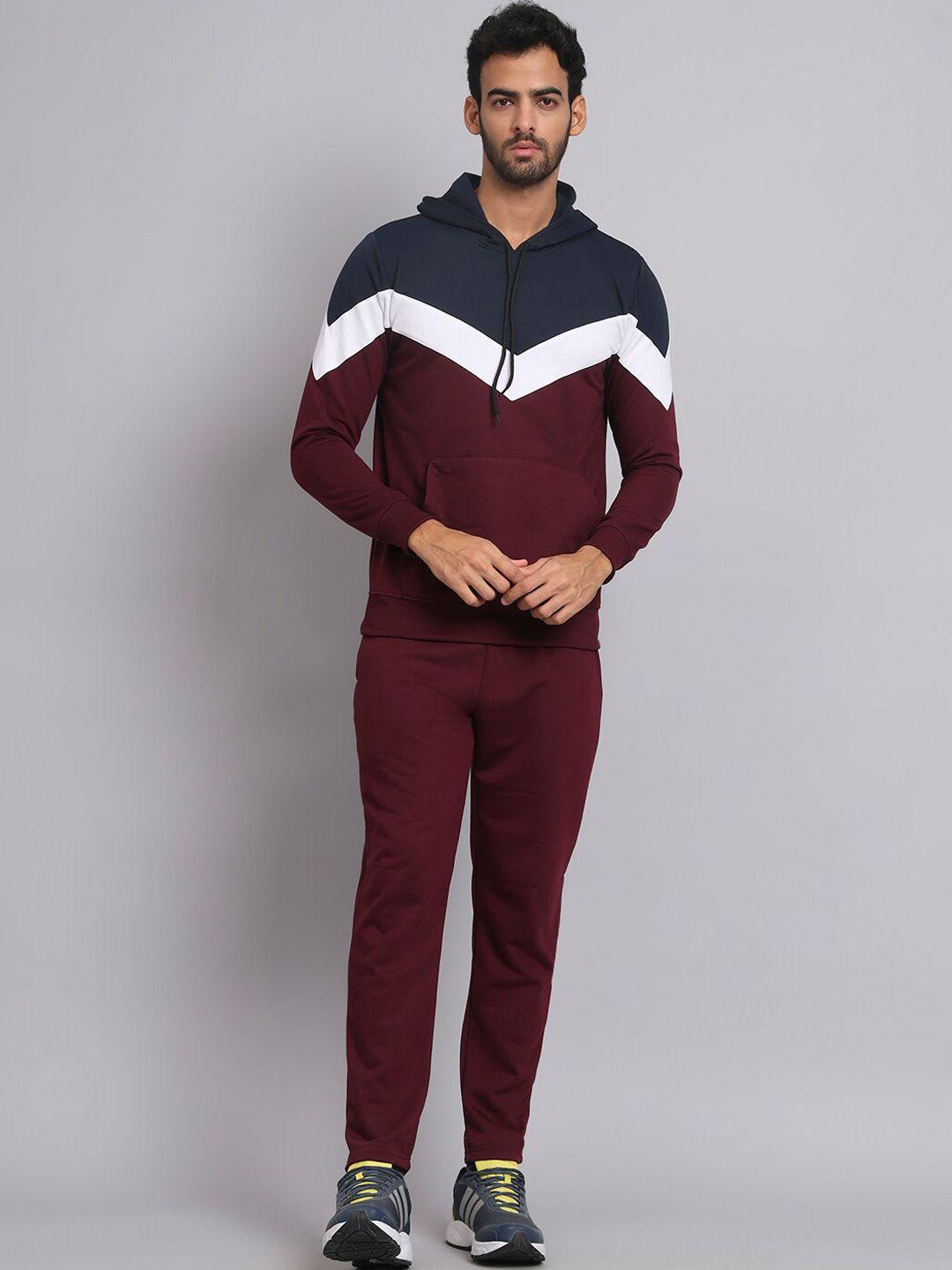 glito colorblocked hooded tracksuits