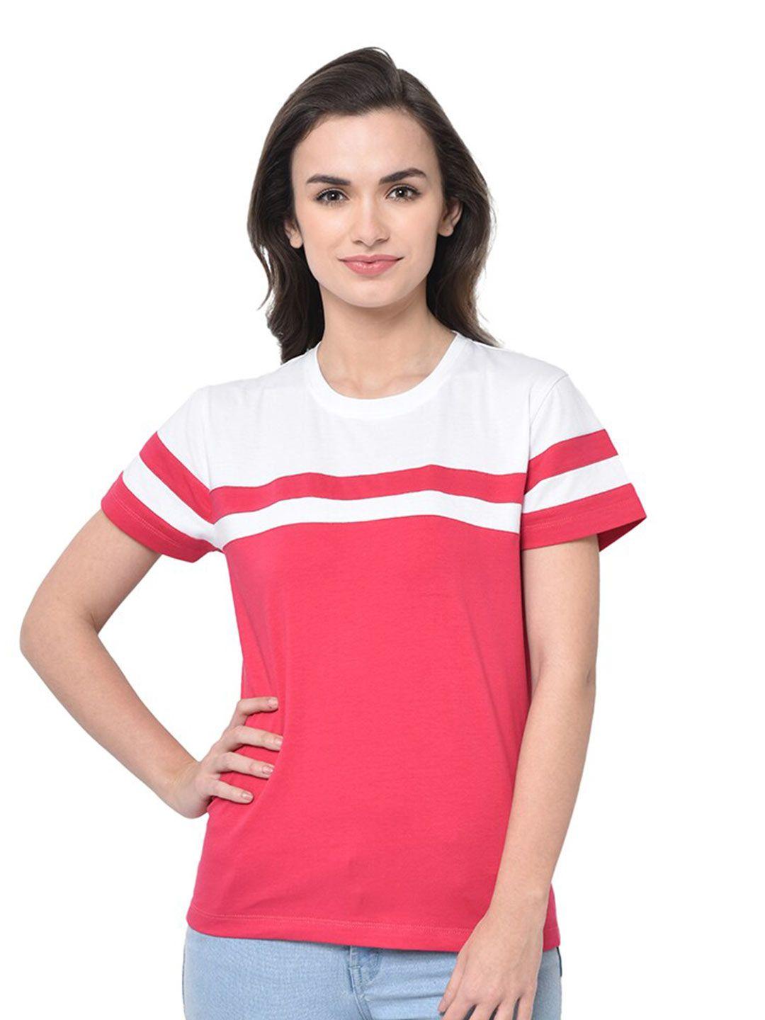 glito colourblocked relaxed fit cotton t-shirt