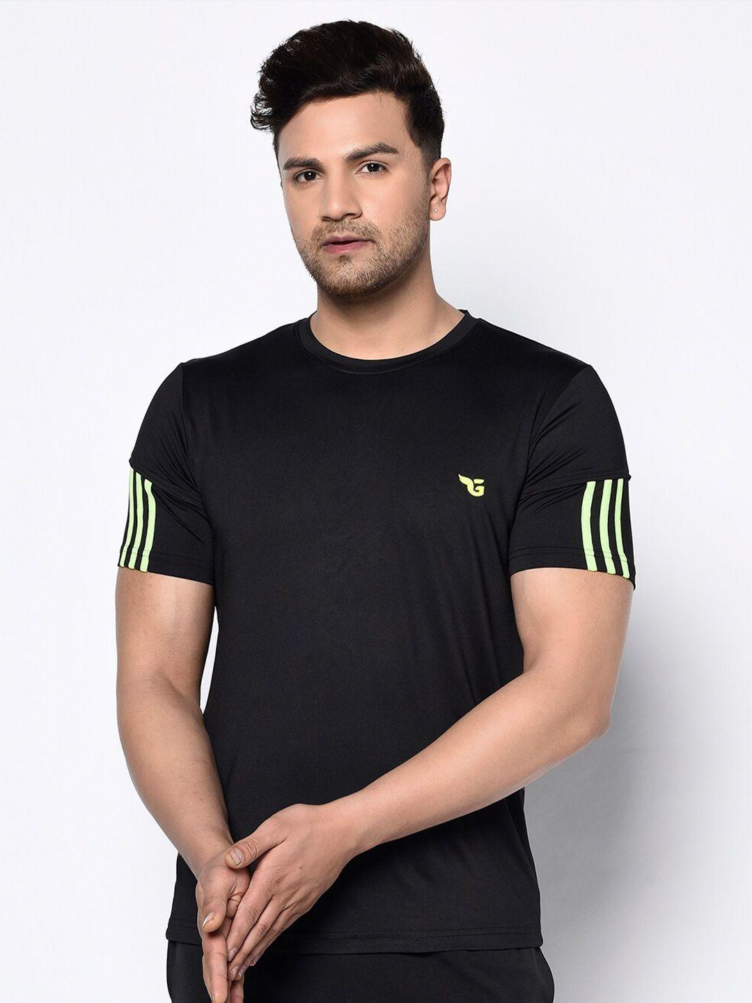 glito men black pockets t-shirt