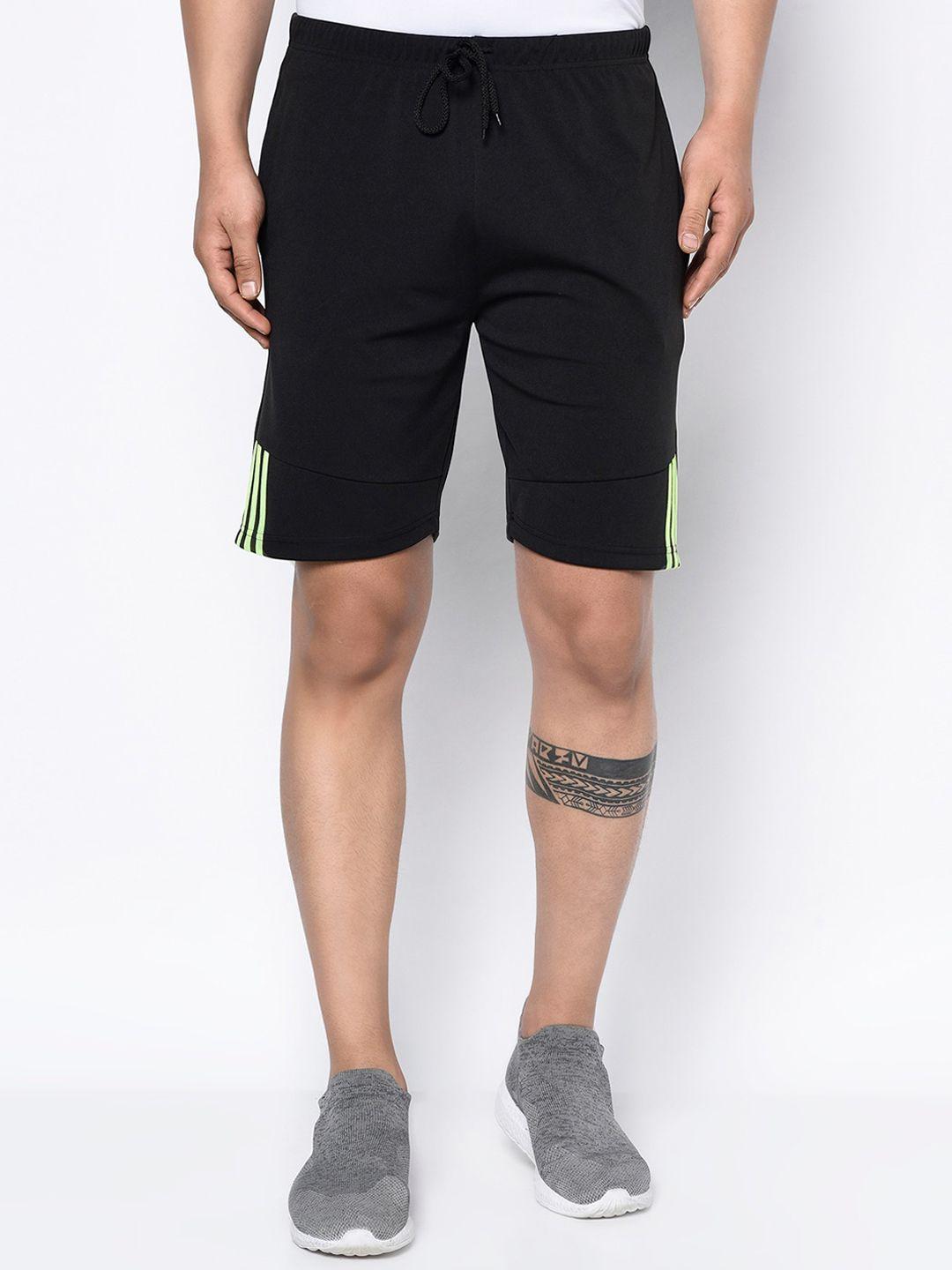 glito men green running shorts