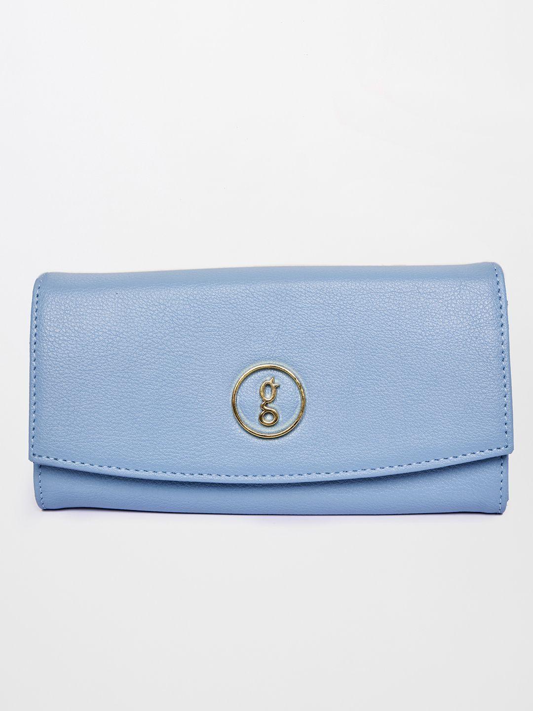 global desi blue purse clutch