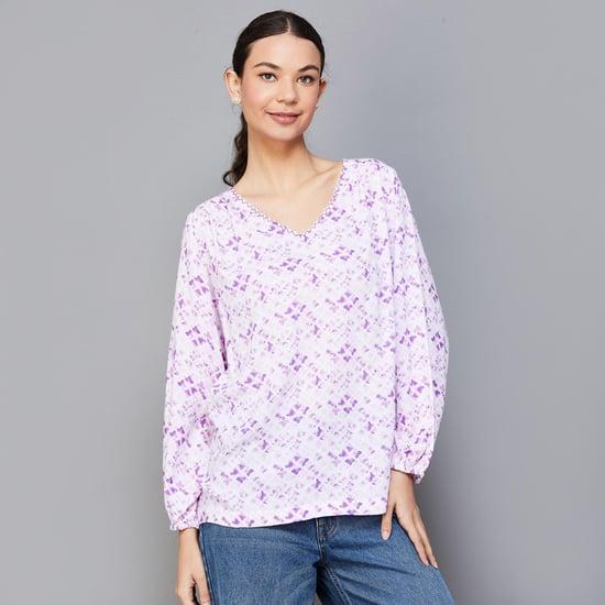 global desi women printed top