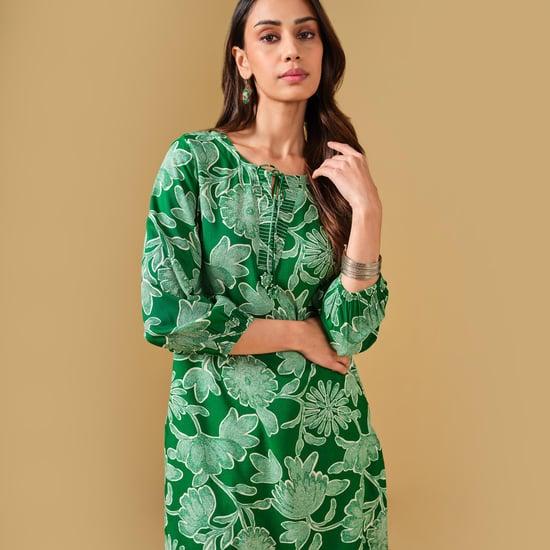 global desi women printed tunic