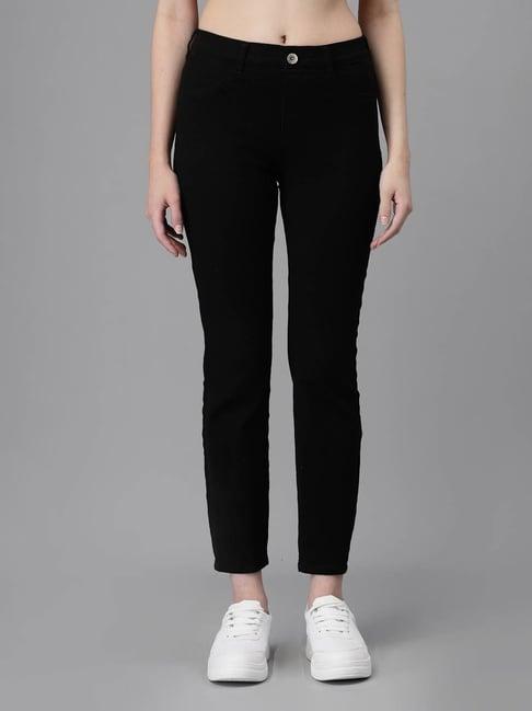 global republic black jeggings