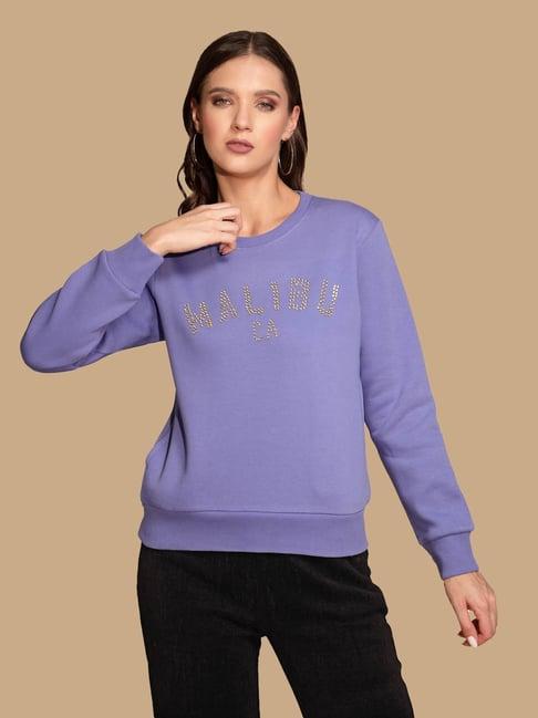 global republic blue embellished sweatshirt