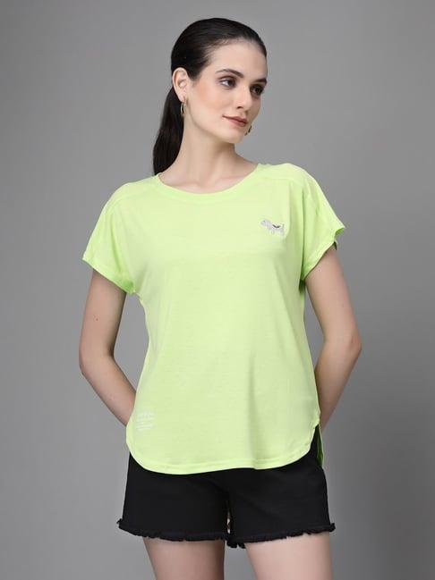 global republic neon green top