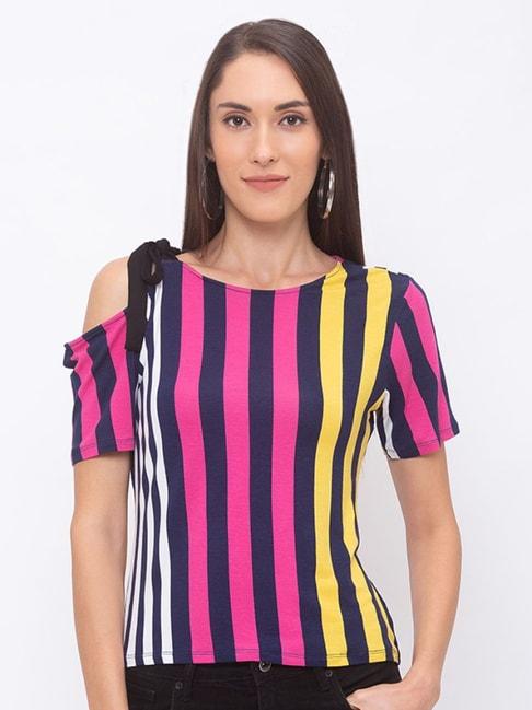 globus multicolor striped t-shirt