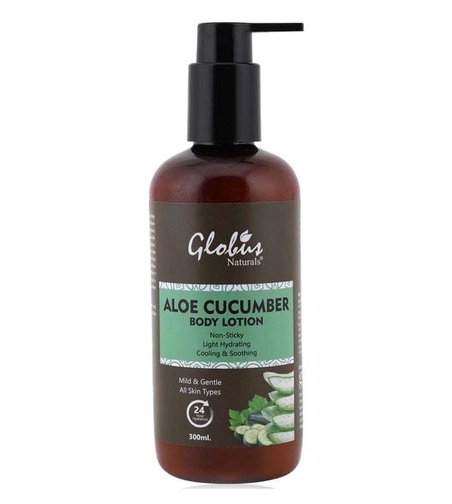 globus naturals aloe cucumber body lotion - 300 ml