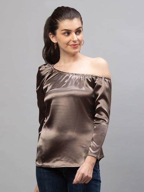 globus brown full sleeve top