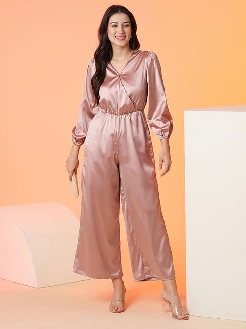 globus brown maxi jumpsuit