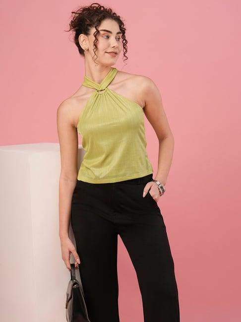 globus lime regular fit top