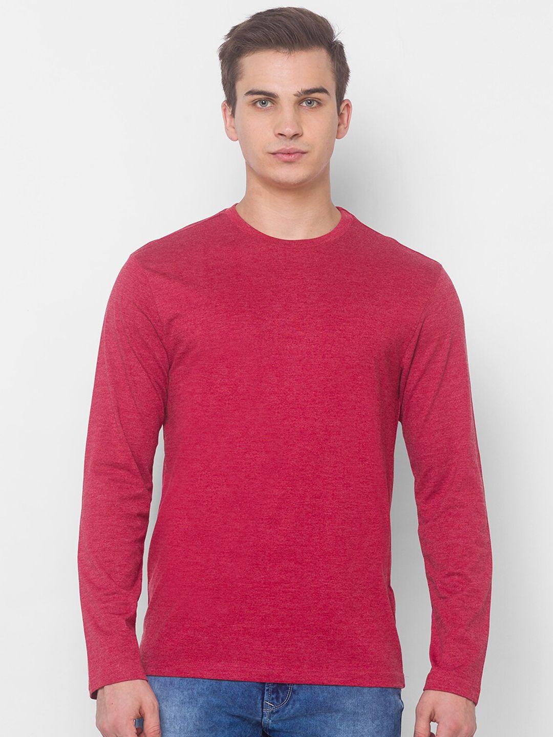 globus men red t-shirt