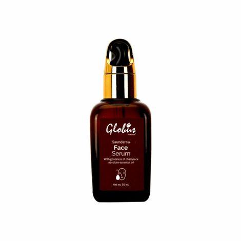 globus naturals advanced recovery face serum |for radiant & younger looking skin| 100% natural | paraben free | sls free| suitable for all skin types (50 ml)
