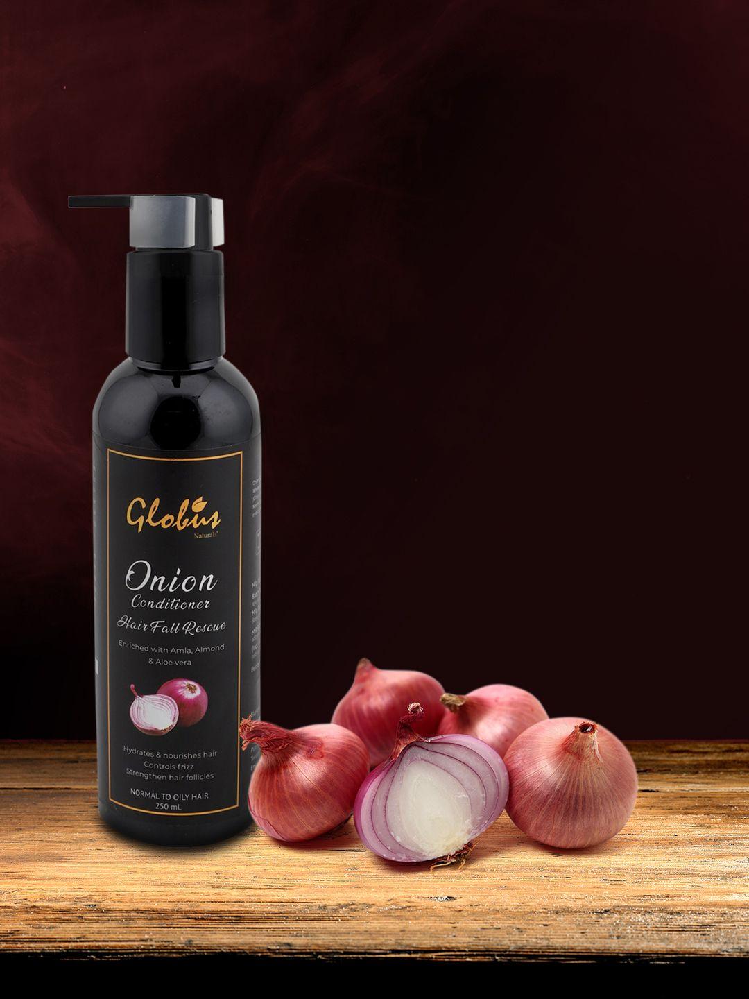globus naturals hair fall rescue onion conditioner 250 ml