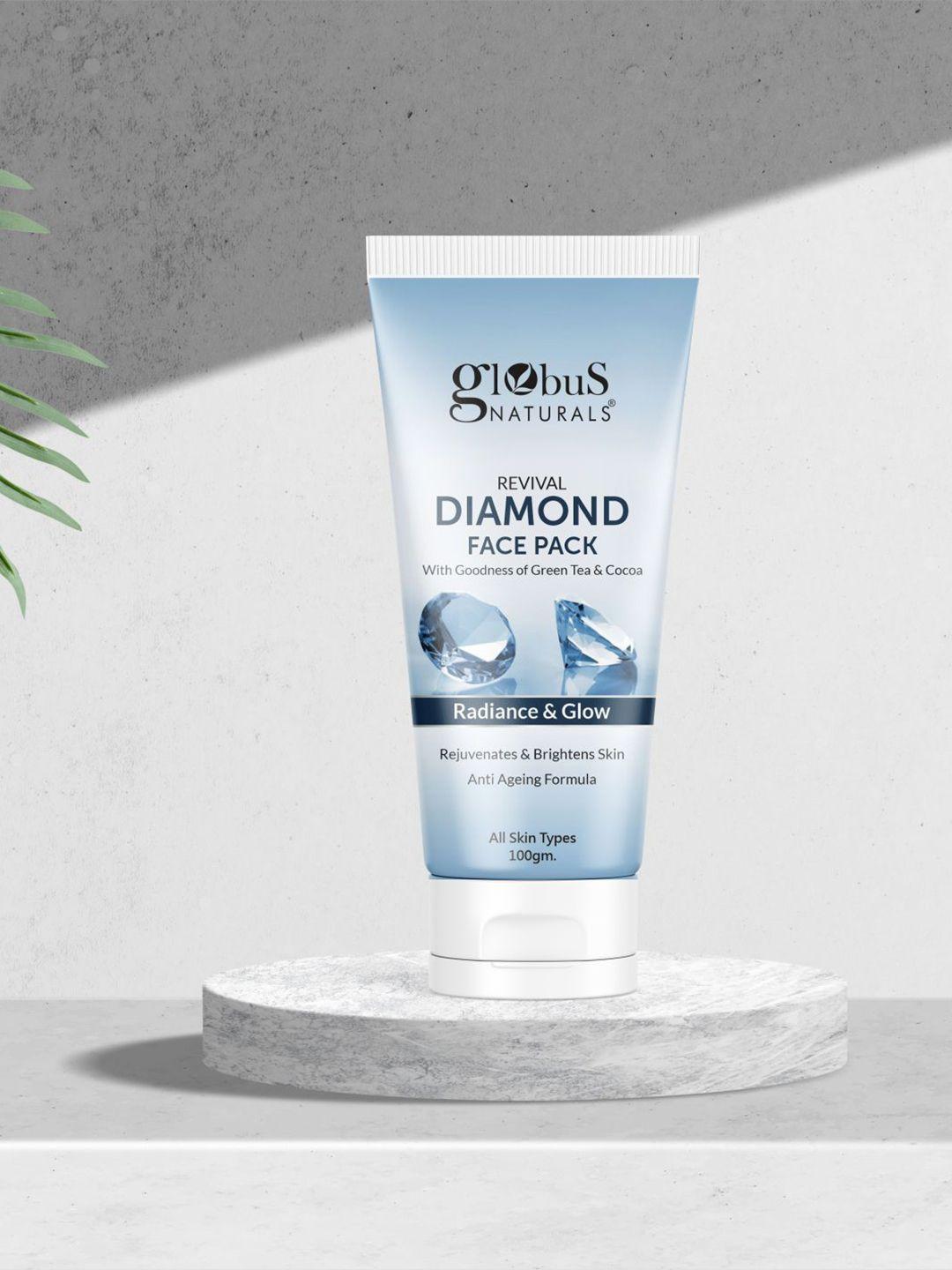 globus naturals revival diamond face pack 100 g