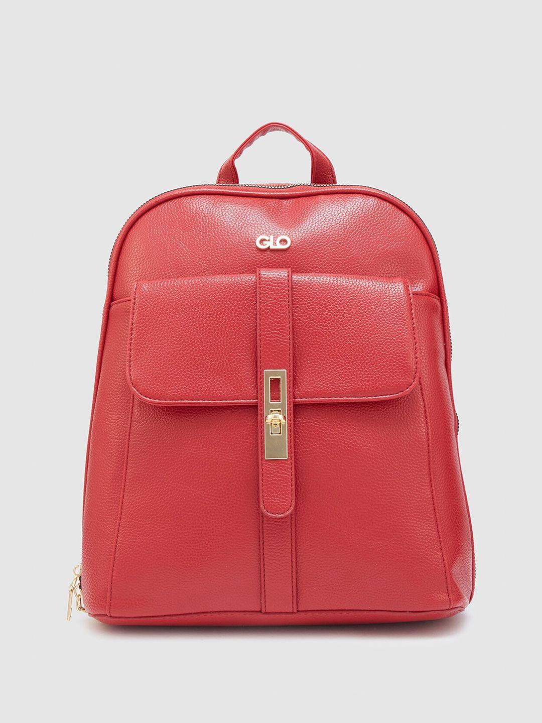 globus red non-padded small backpack