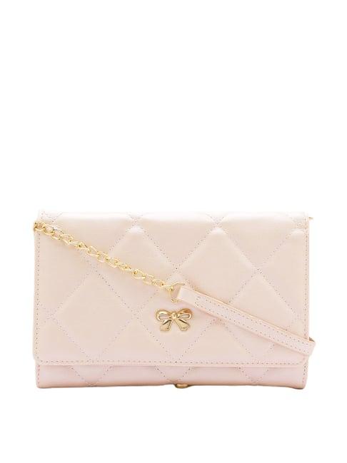globus rose gold small wallet for women