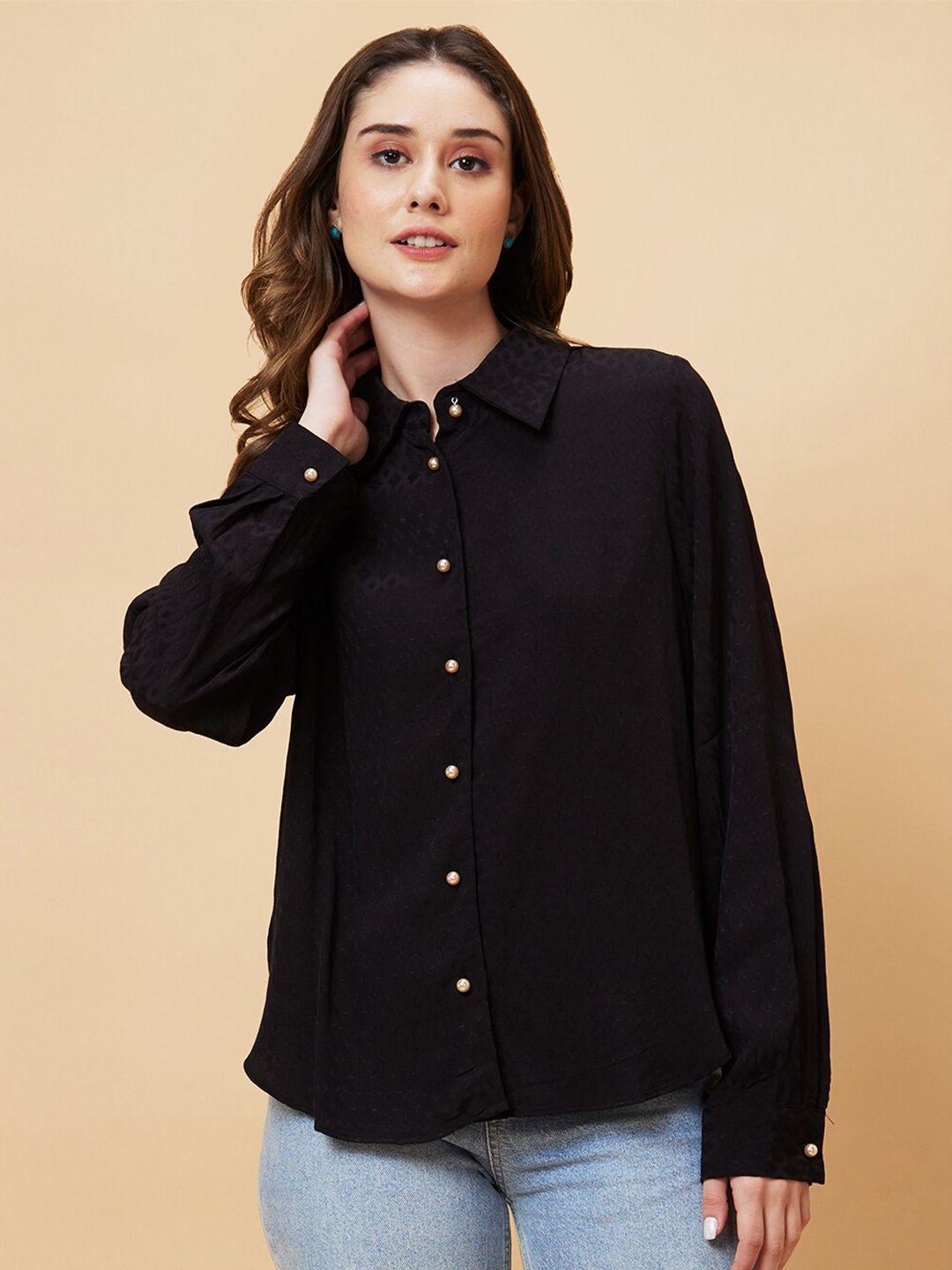 globus shirt style oversized top