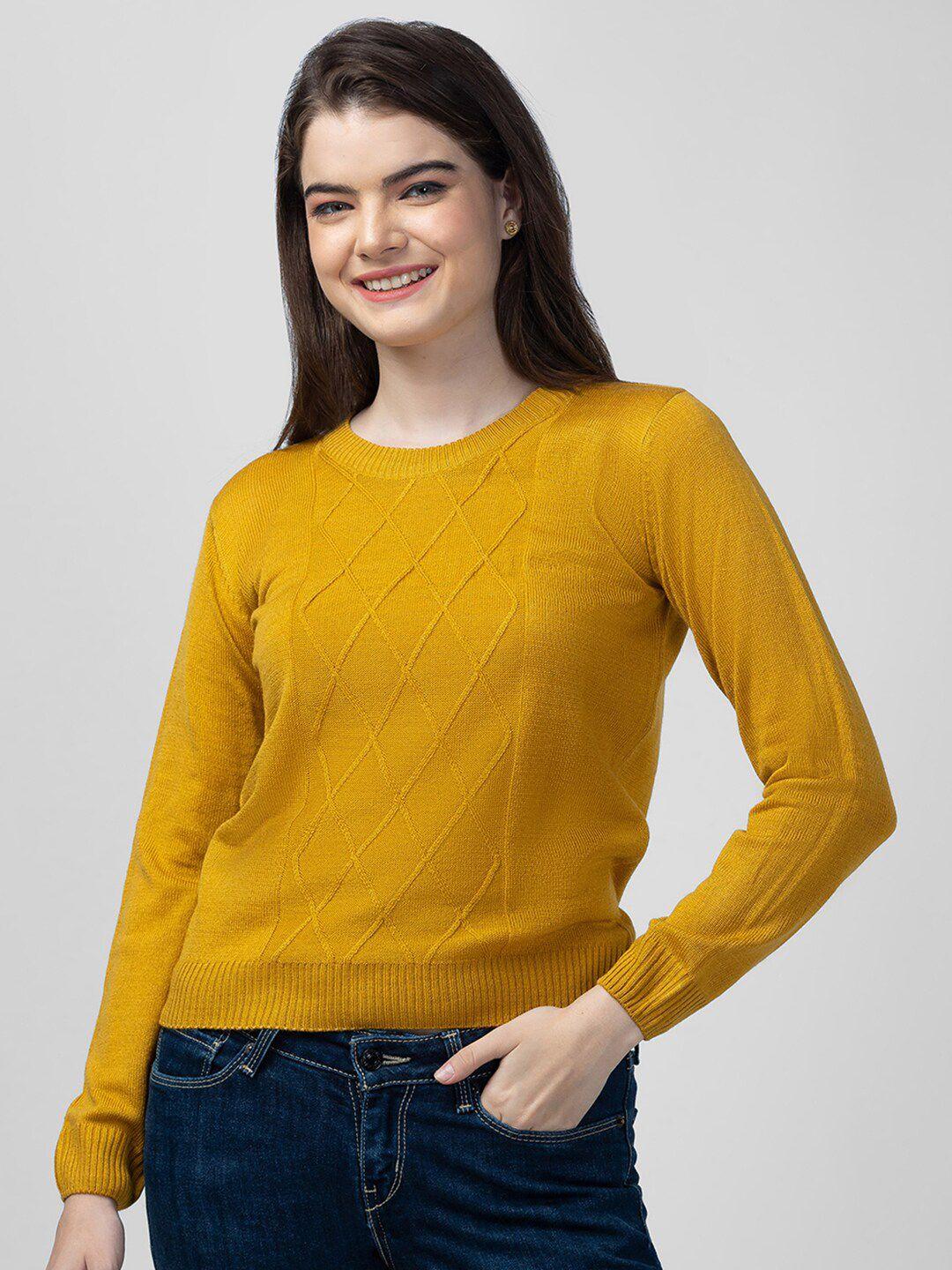 globus women acrylic pullover