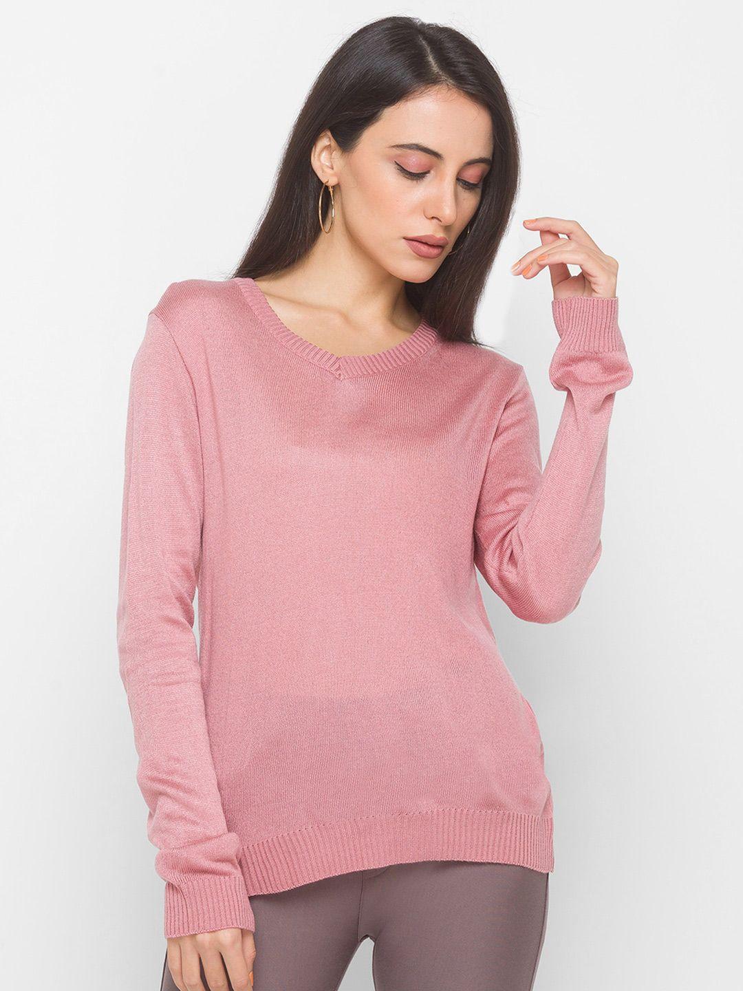 globus women mauve pullover