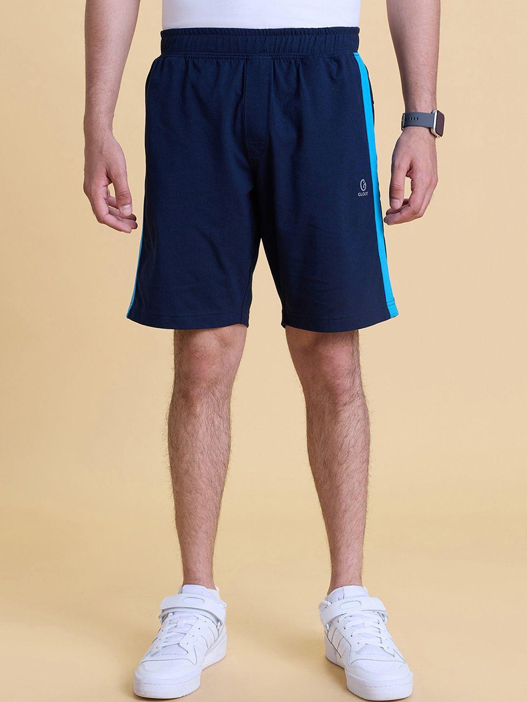 gloot men mid rise cotton shorts