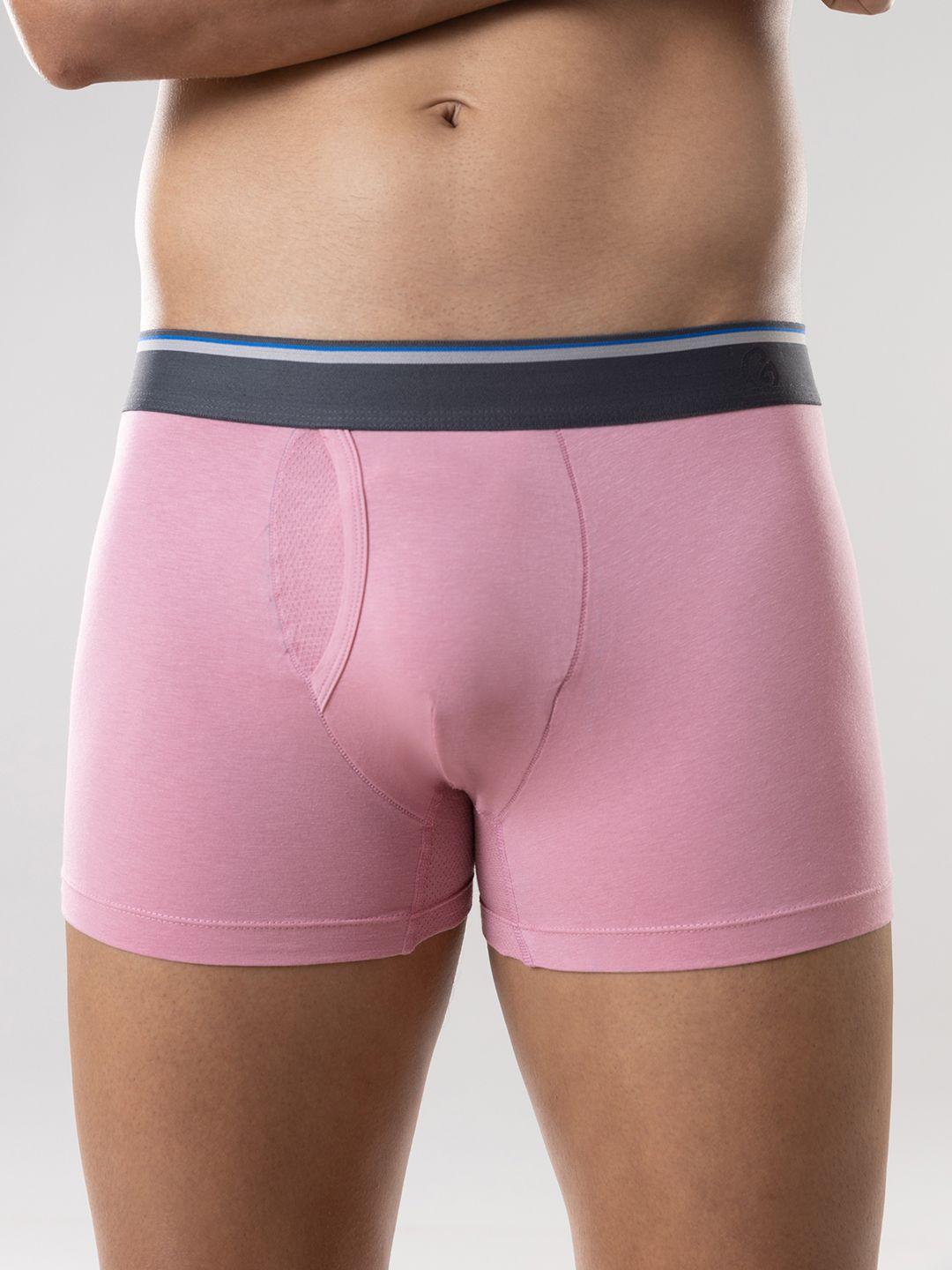gloot pink cotton tencel anti-odor & cool mesh zone trunks gluctoetr01