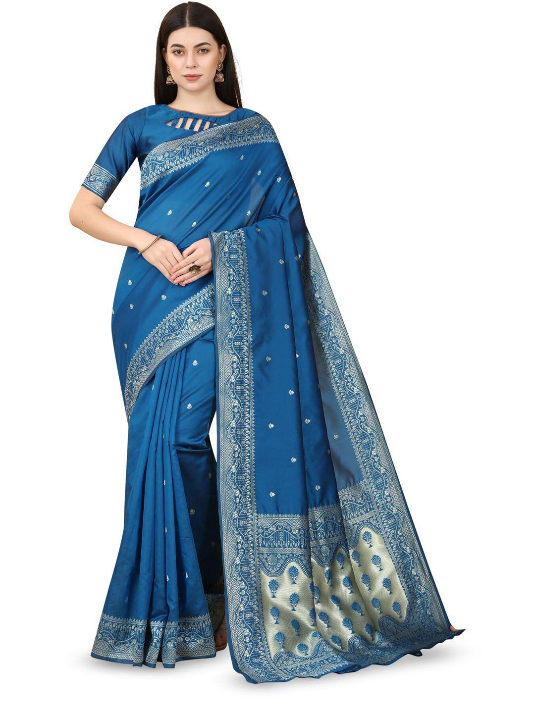 glorisa ethnic motifs woven design zari kanjeevaram saree