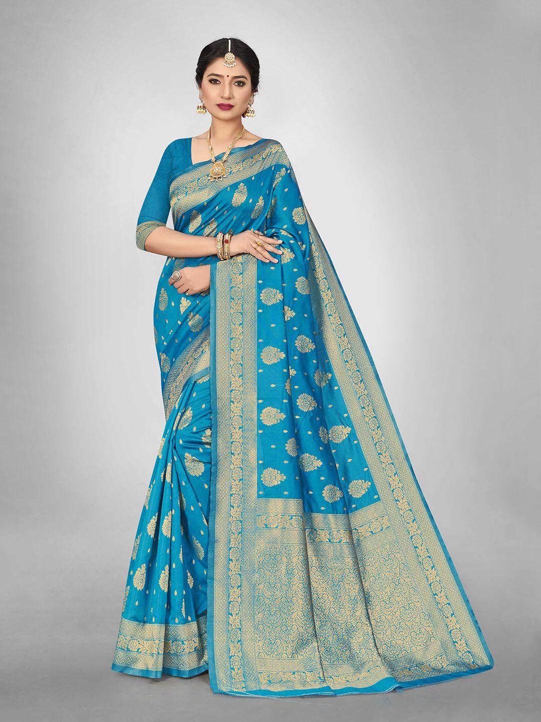 glorisa ethnic motifs zari silk banarasi saree