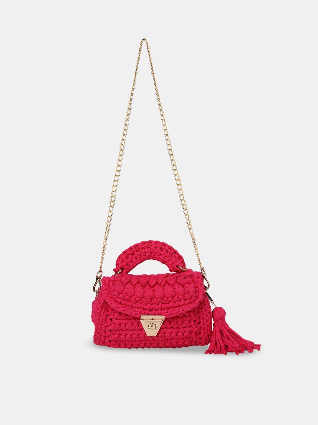 glory & i embellished swagger sling bag with quilted