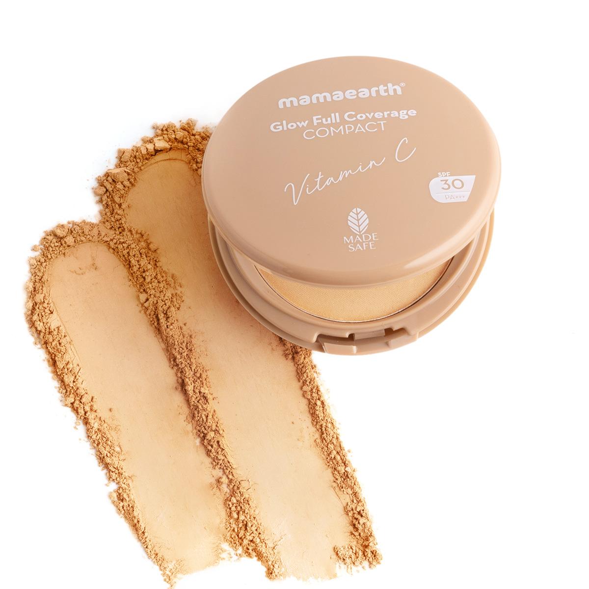 glow full coverage compact with spf 30 - 9g | natural glow
