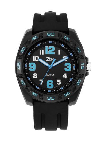 glow 16016pp02 black dial analog watch for kids