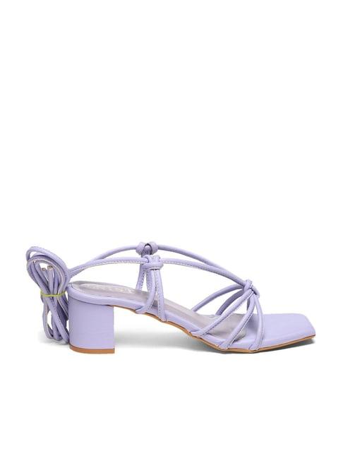 gnist women's lavender gladiator sandals