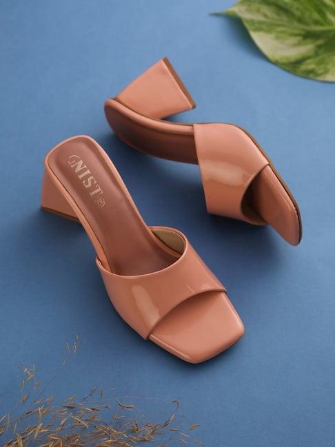 gnist women's peach casual sandals
