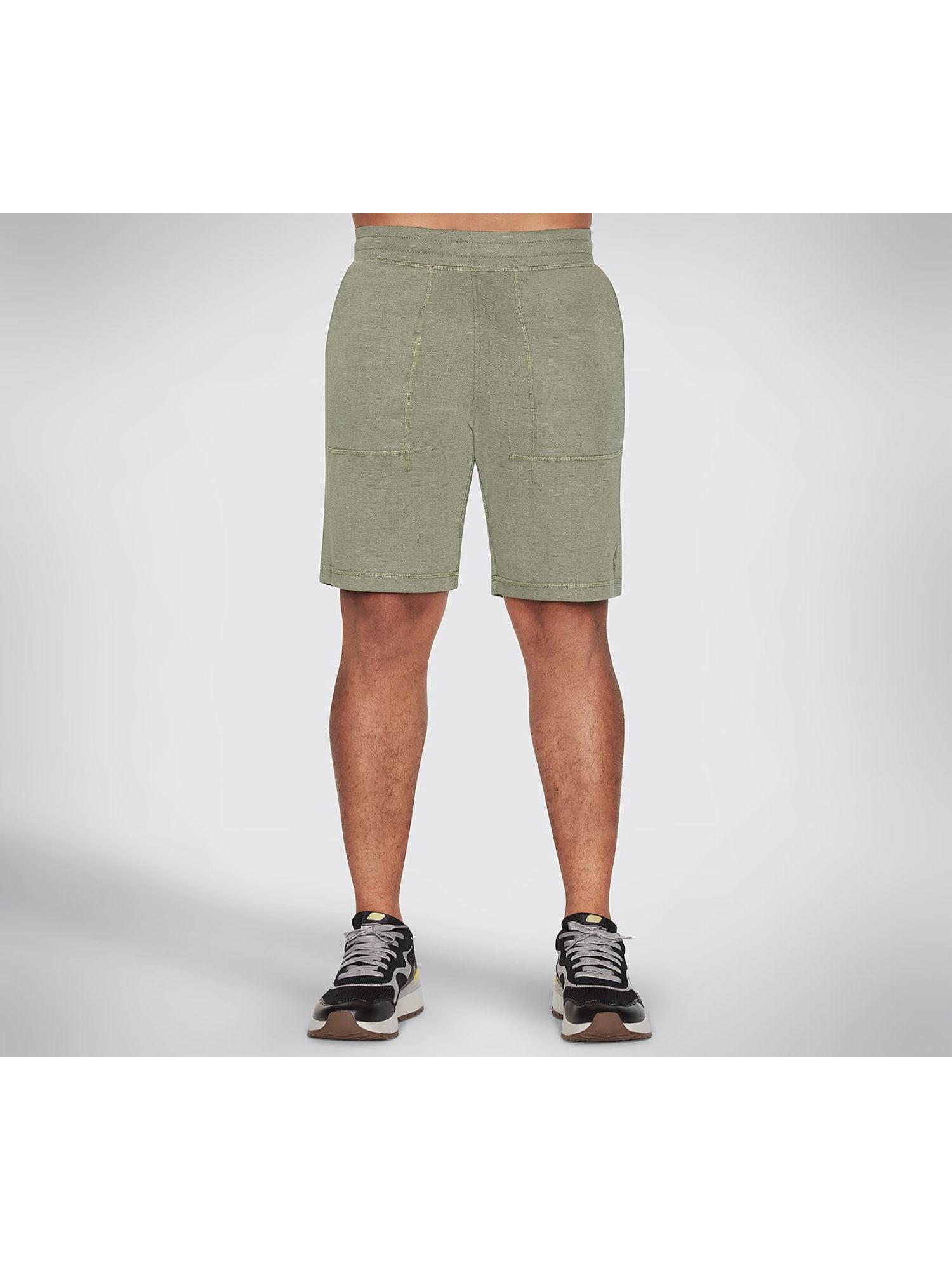 go knit pique 9in shorts olive