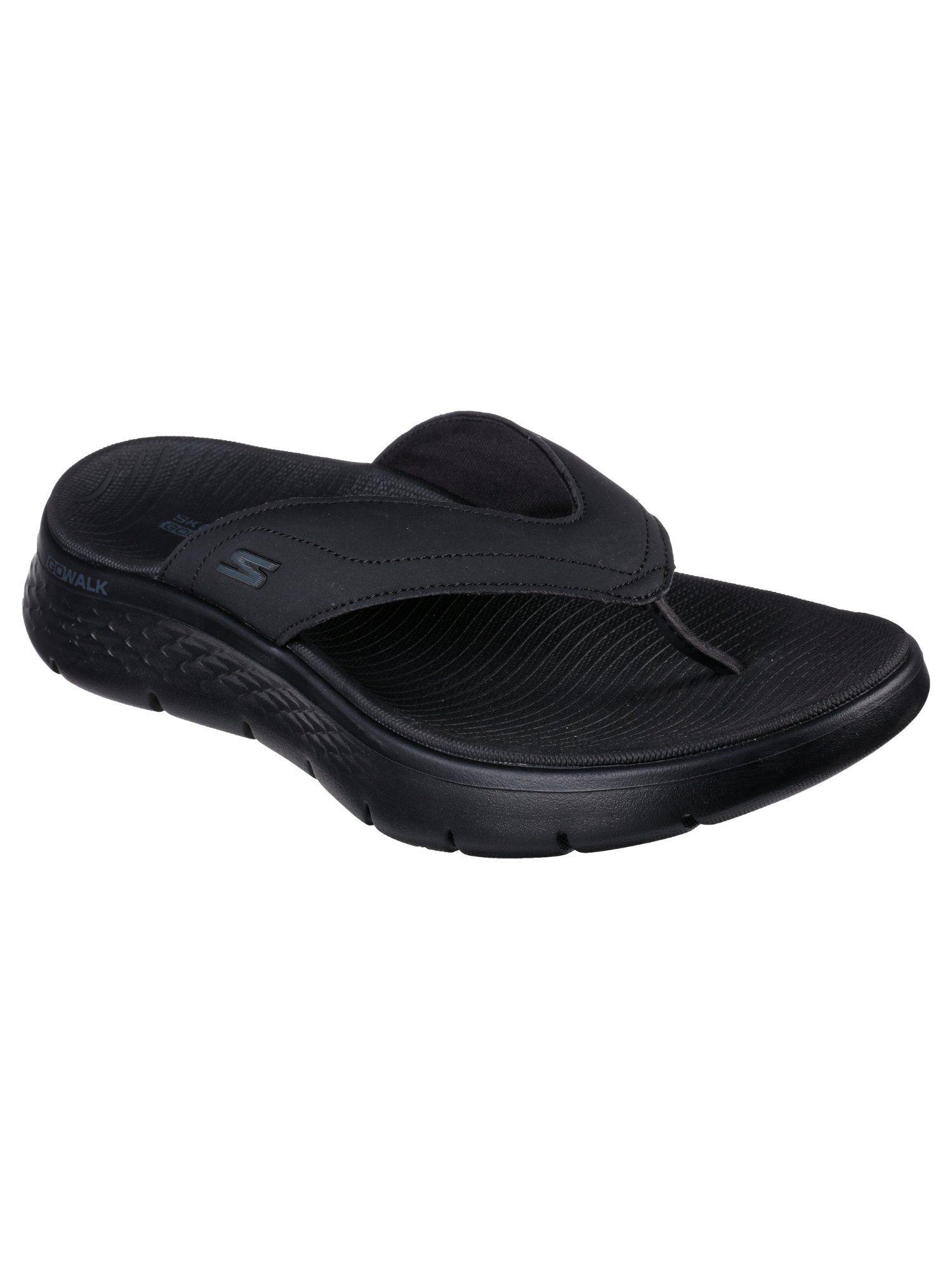 go walk flex sandal black flipflops