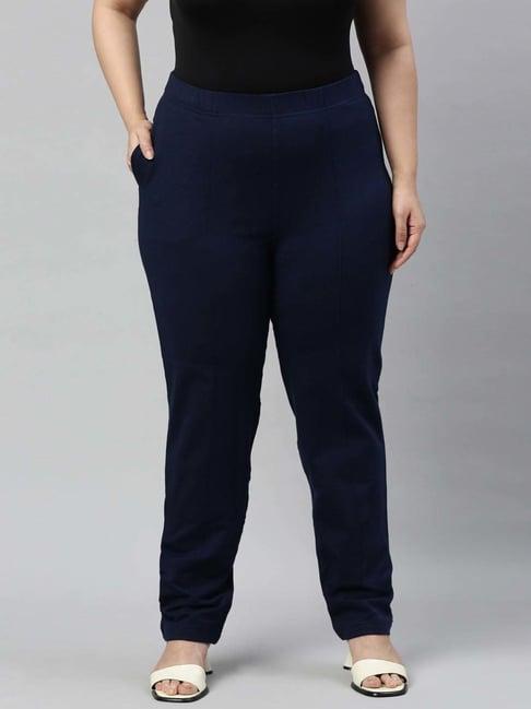 go colors! navy cotton pants