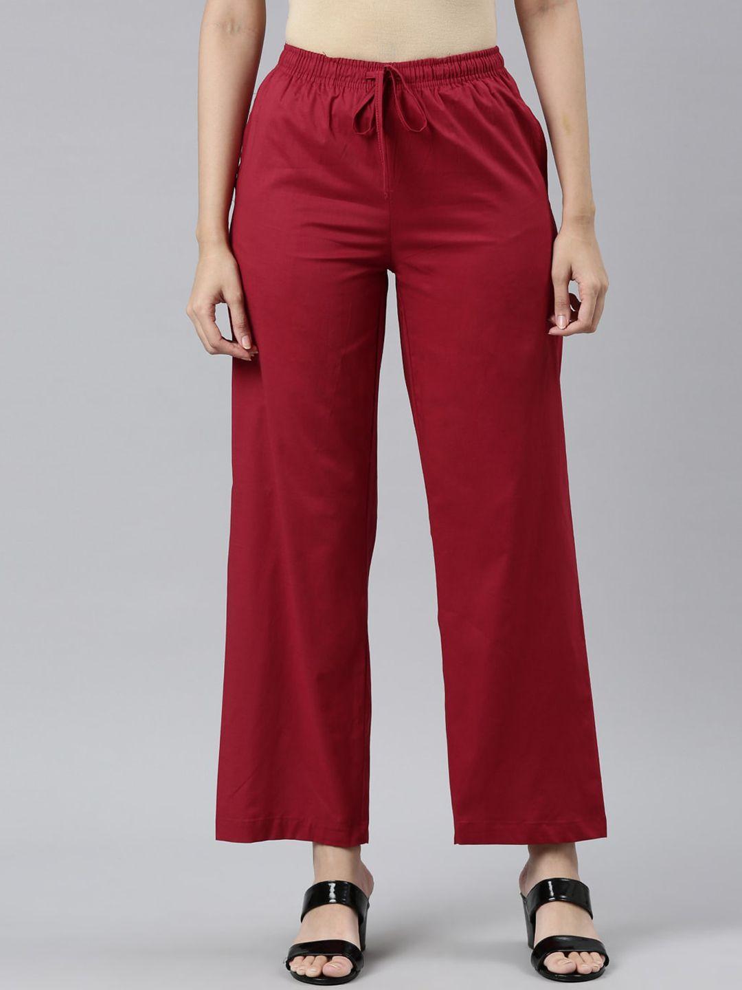 go colors women relaxed loose fit trousers