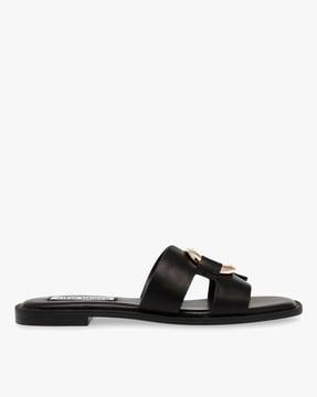 go-getter leather flat sandals