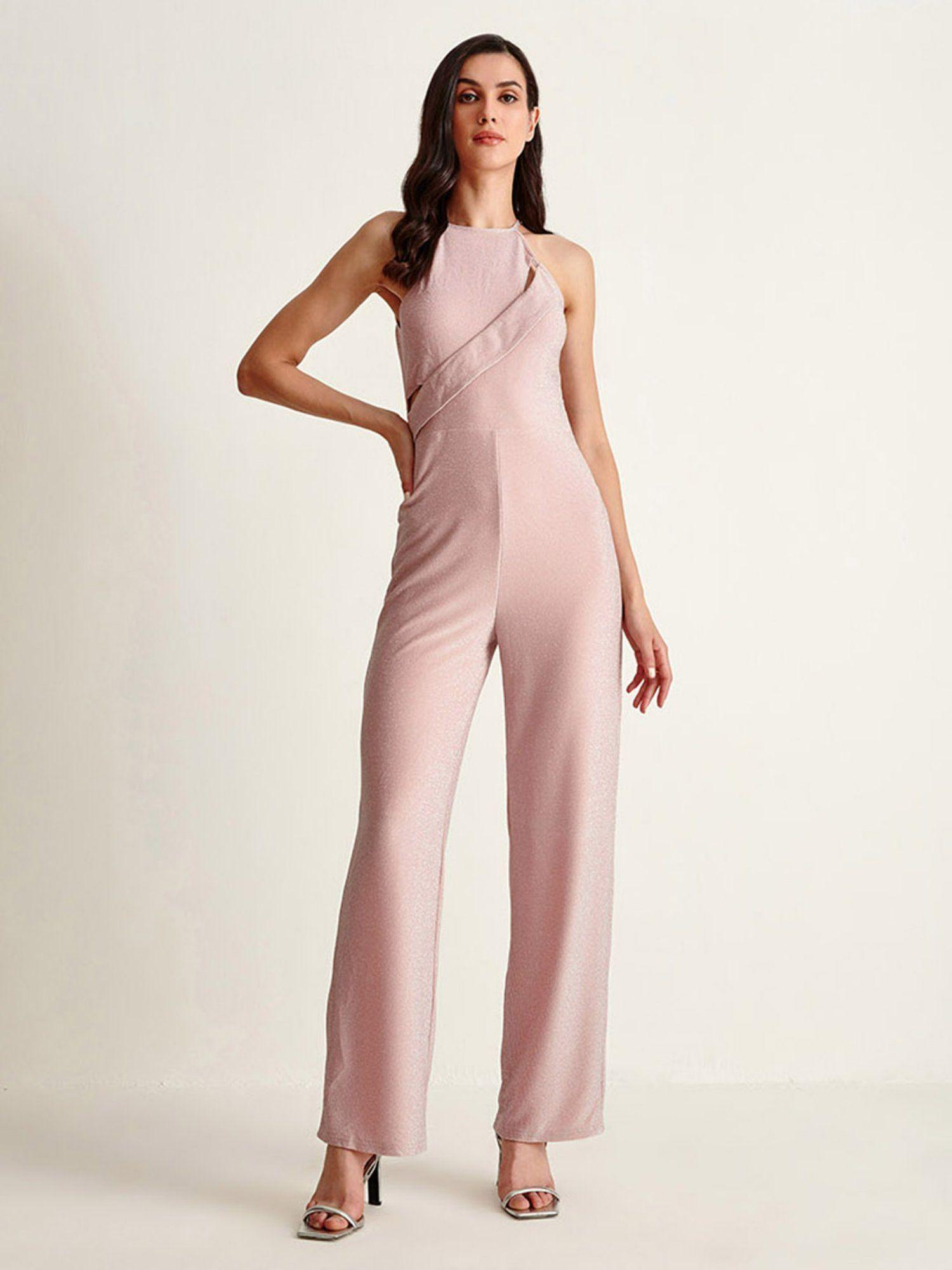 go-shine lurex jumpsuit