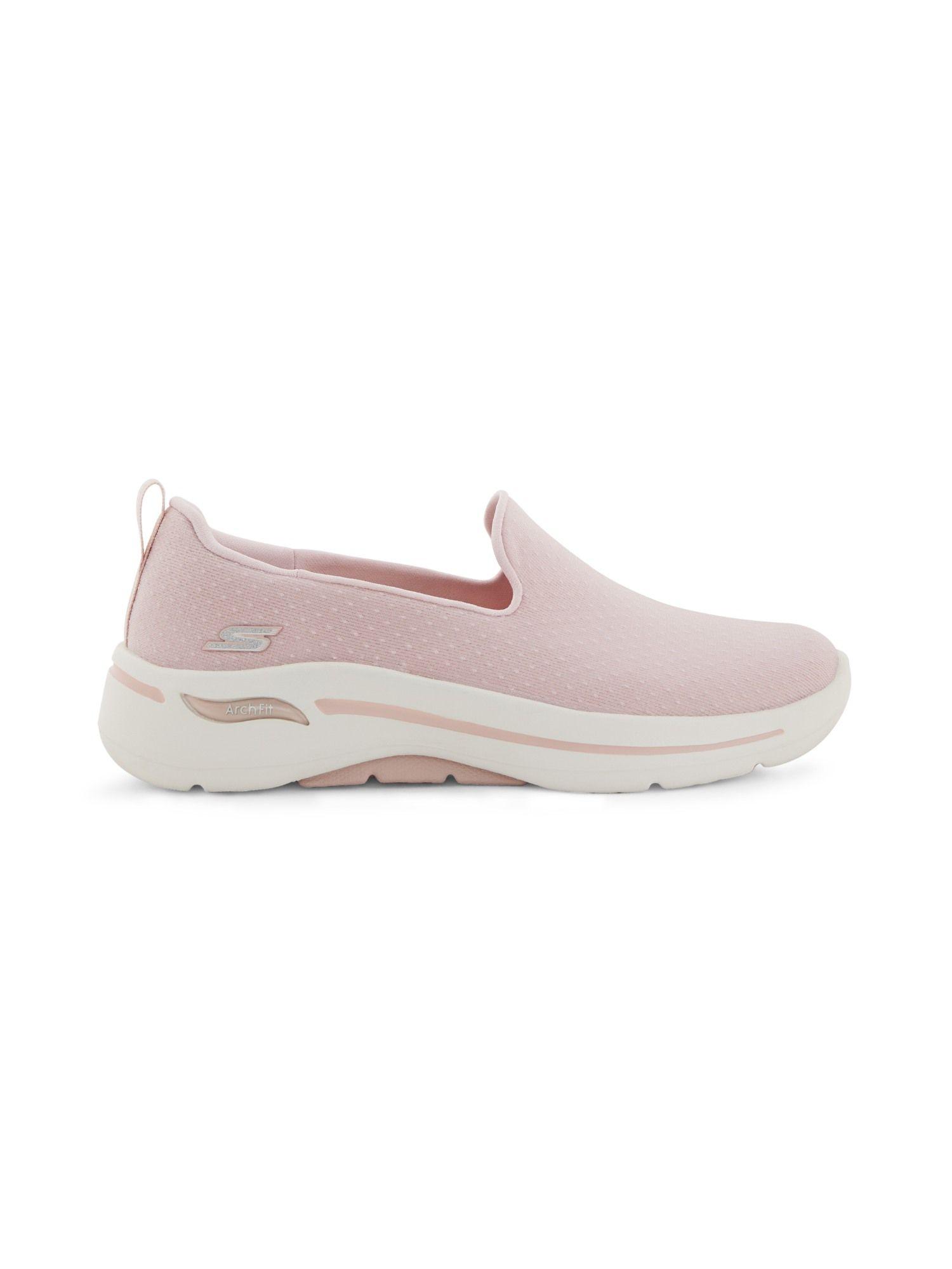 go walk arch fit - morning st pink walking shoes