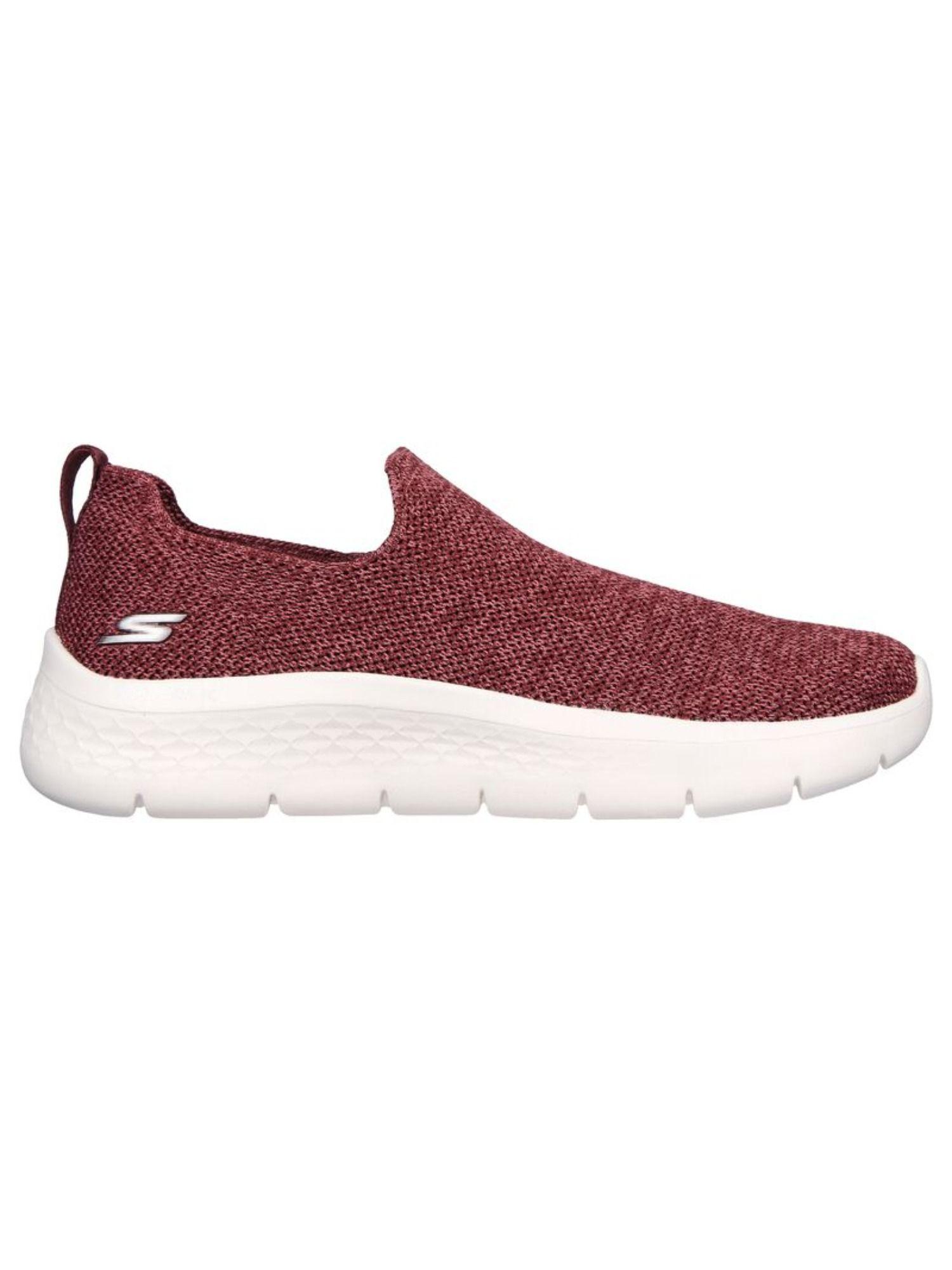 go walk flex - vella burgundy walking shoes