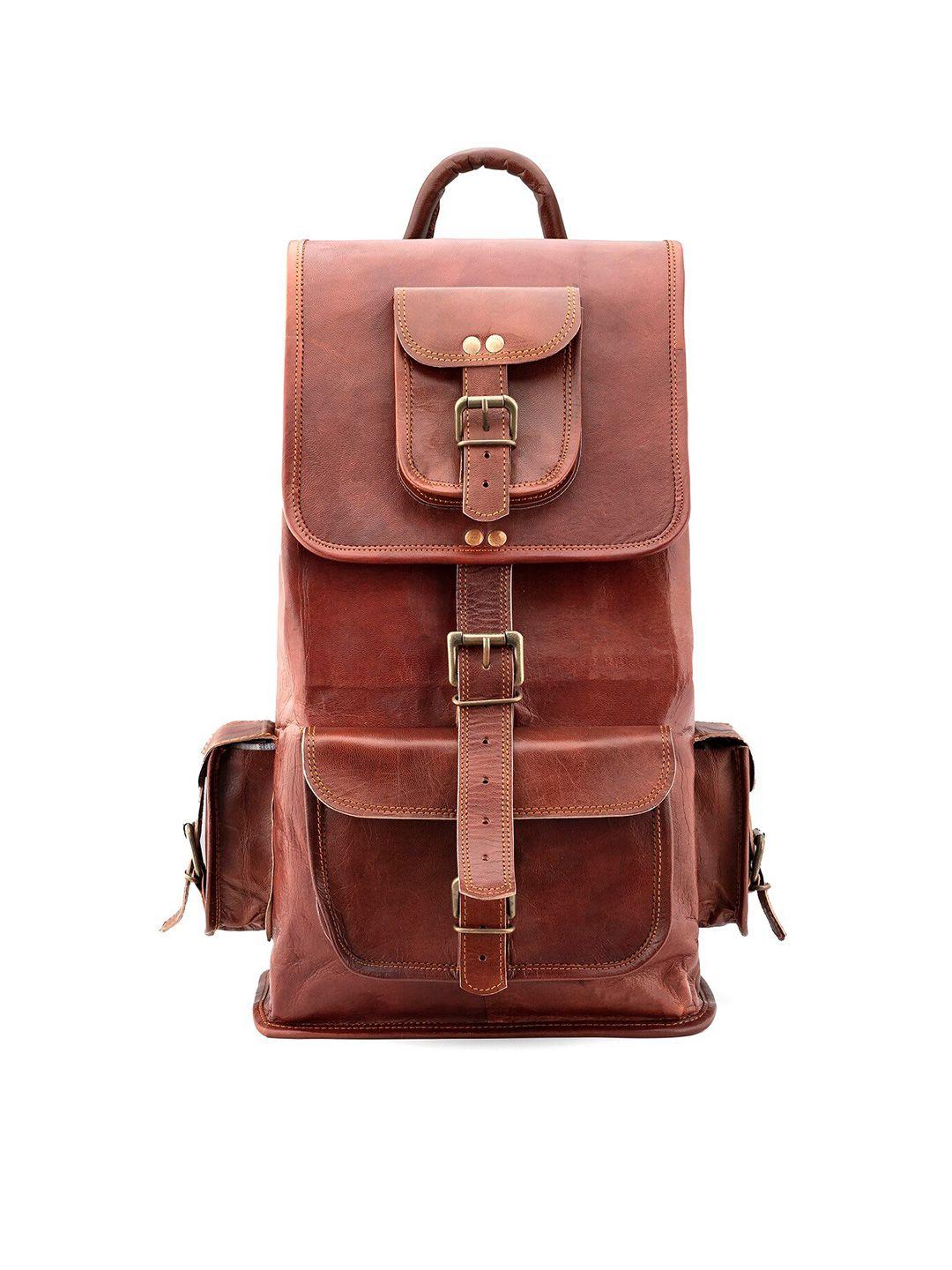 goatter unisex brown backpack