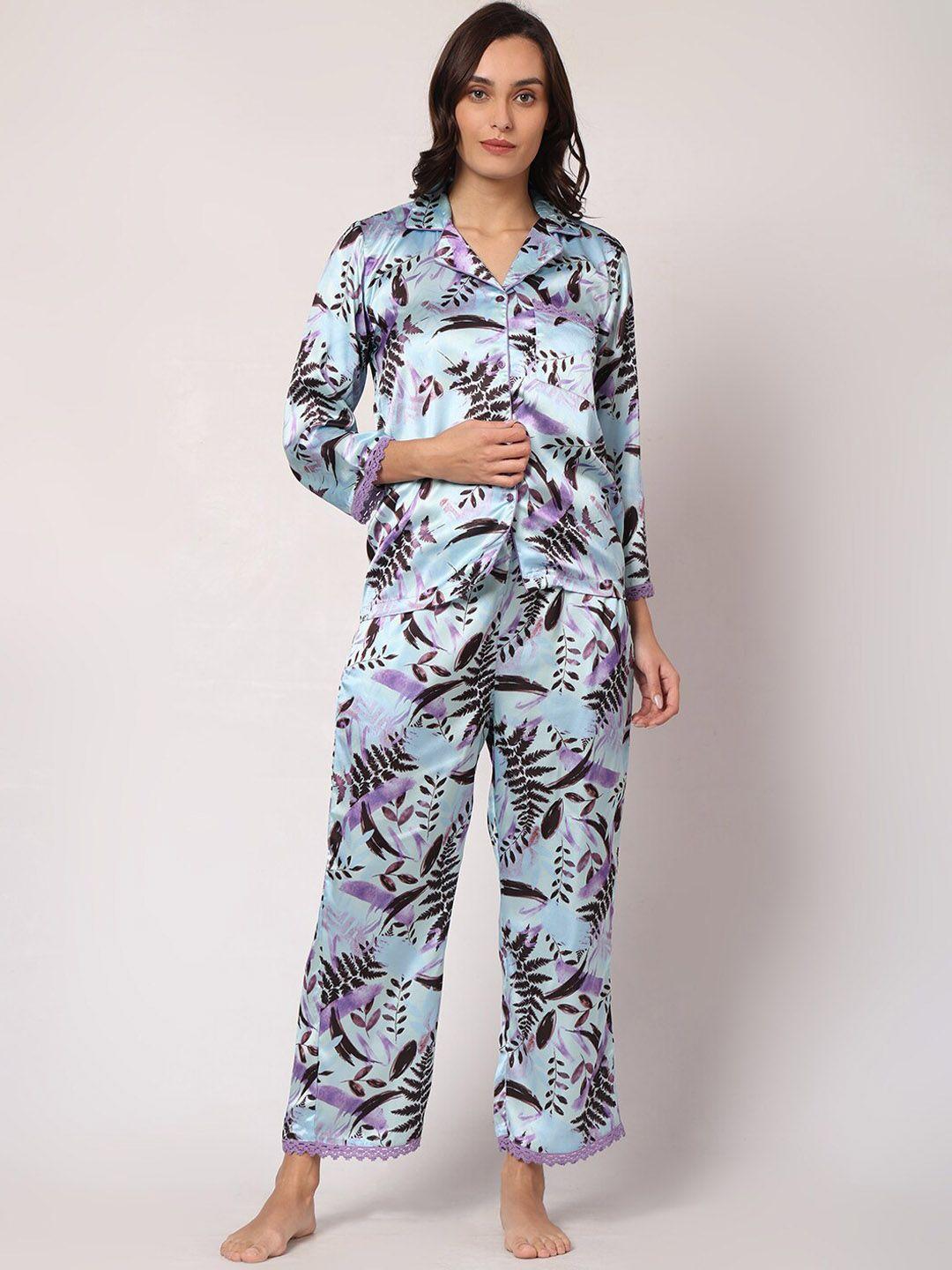 gochikko women printed night suit