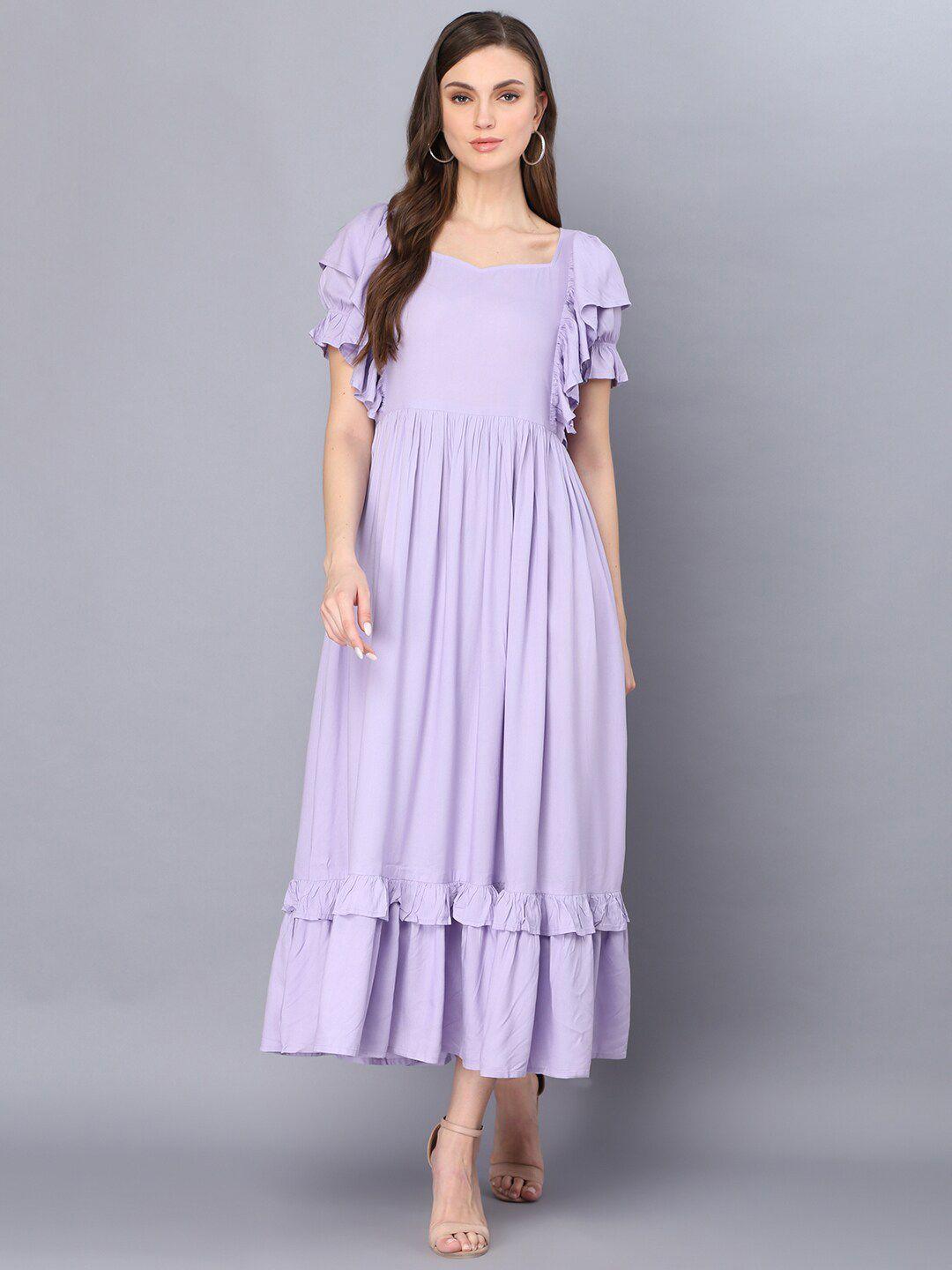 god bless women purple solid maxi dress