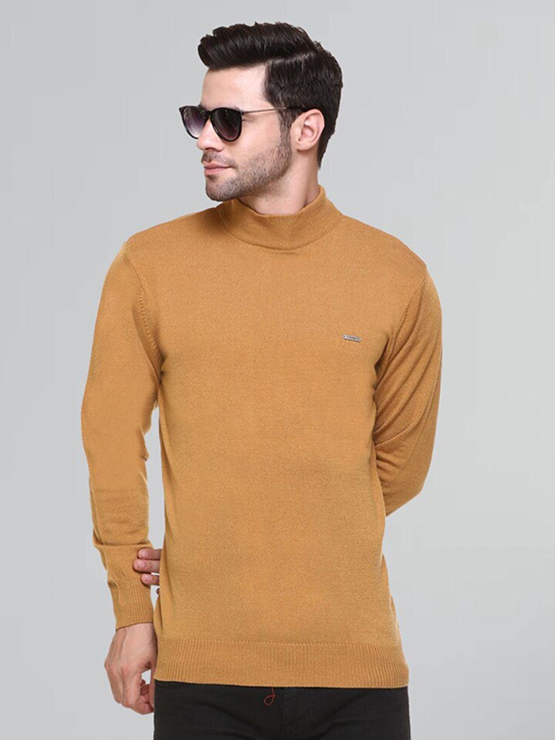 godfrey high neck long sleeves wool pullover