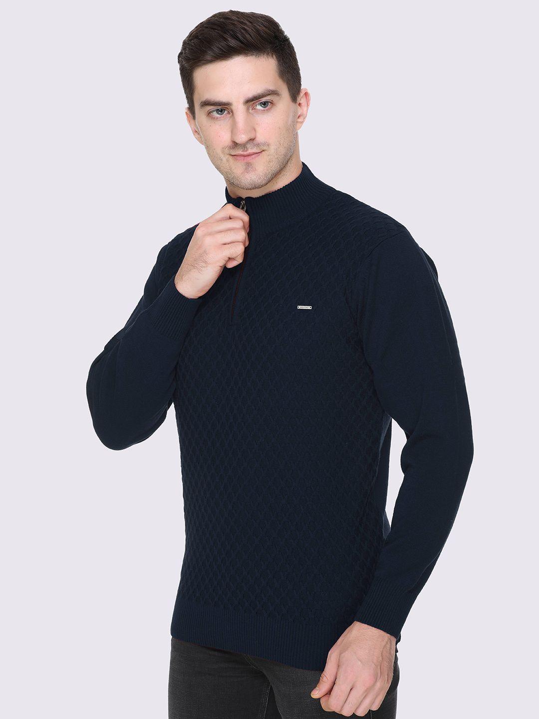 godfrey men cable knit acrylic pullover