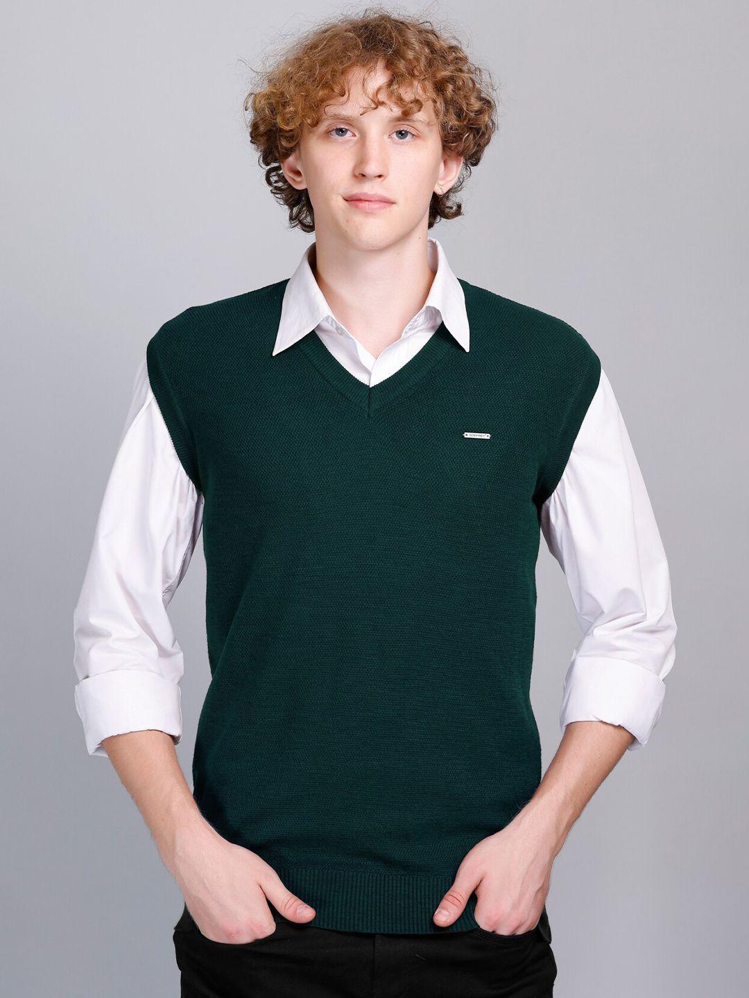 godfrey v-neck woollen sweater vest