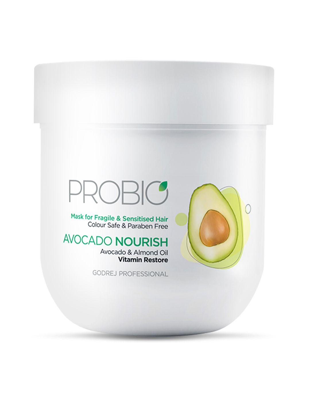 godrej professional probio avocado nourish mask for fragile & sensitised hair - 200 g